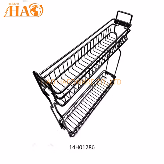 Draw out Bottle Holder Basket Bottle Kitchen Storage Rack