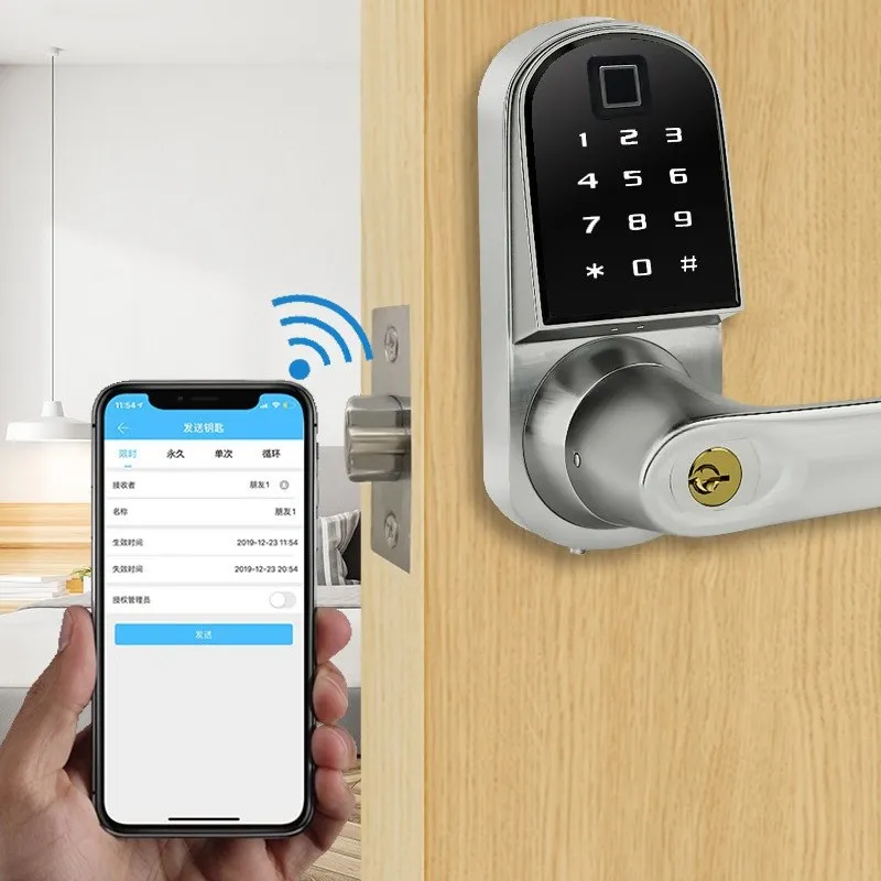 スマート指紋ロック Bluetooth ロック ロッカー引き出しロック